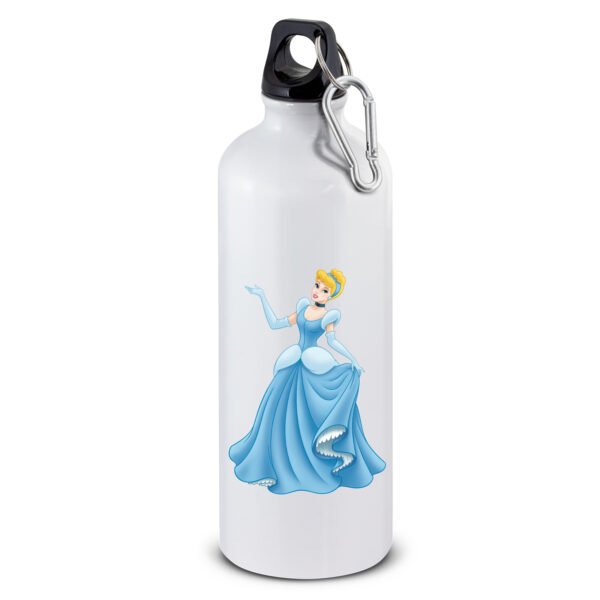 Personalised Girls Drinks Water Bottle School Boxed Disney Princess Cinderella4