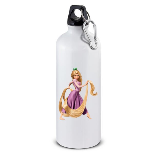 Personalised Girls Drinks Water Bottle School Boxed Disney Princess Rapunzel 5