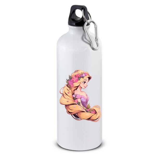 Personalised Girls Drinks Water Bottle School Boxed Disney Princess Rapunzel 7