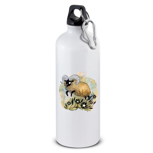 ries Horoscope Sports Drinks Bottle Camping Flask - Star Sign Astrology Zodiac