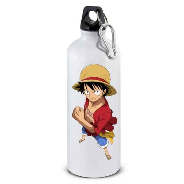 One Piece Luffy Saluts drinking bottle for anime fans 4