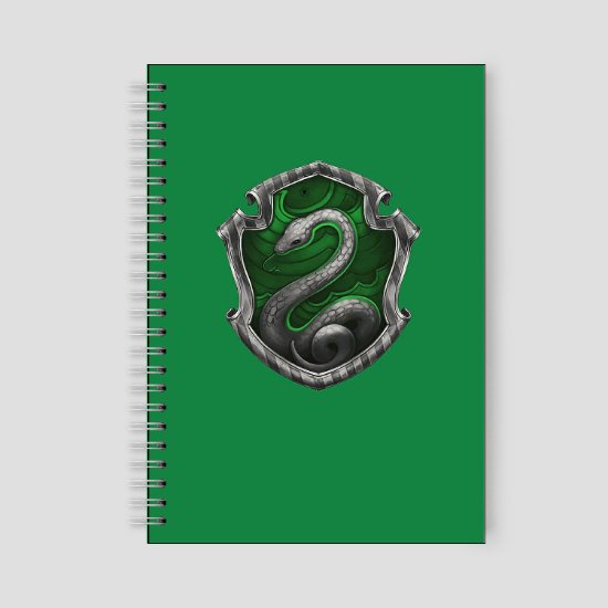 Ornate SLYTHERIN™ House Crest Notebook 1