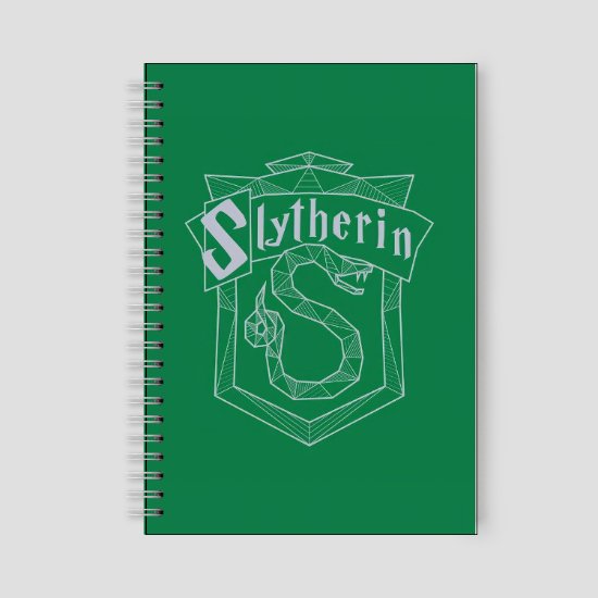 Ornate SLYTHERIN™ House Crest Notebook 3
