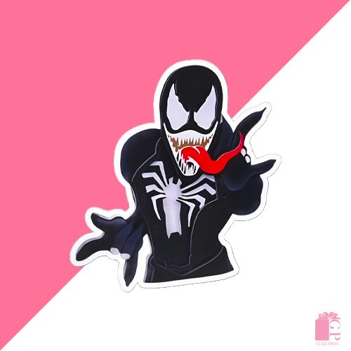 Venom Black Sticker